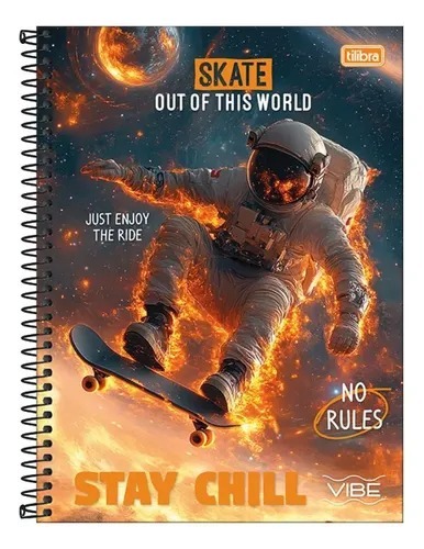 CADERNO 1X1 C.D. VIBE MASC. 